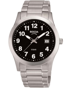 Купить Титановые наручные часы Boccia Titanium 3619-03  в E-mobi