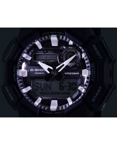Купить Японские наручные часы Casio G-SHOCK GA-010-1A с хронографом  в E-mobi