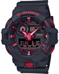 Купить Японские наручные часы Casio G-SHOCK GA-700BNR-1A с хронографом  в E-mobi