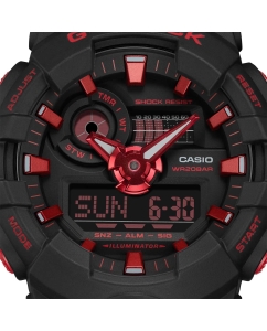 Купить Японские наручные часы Casio G-SHOCK GA-700BNR-1A с хронографом  в E-mobi