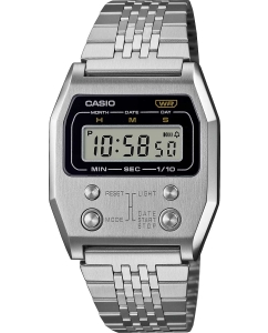 Купить Японские наручные часы Casio Vintage A1100D-1 с хронографом  в E-mobi