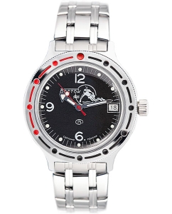 Купить Российские механические наручные часы Восток Амфибия 420634  в E-mobi