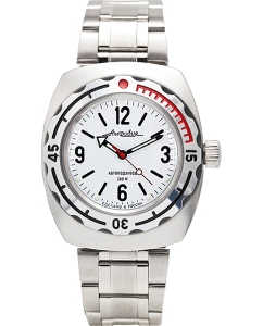 Купить Российские механические наручные часы Восток Амфибия 90486  в E-mobi