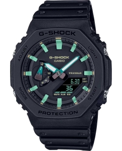 Купить Японские наручные часы Casio G-SHOCK GA-2100RC-1A с хронографом  в E-mobi