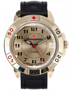 Купить Российские механические наручные часы Восток Командирские 439121  в E-mobi