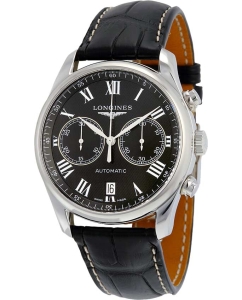Купить Швейцарские механические наручные часы Longines L2.629.4.51.7 с хронографом  в E-mobi