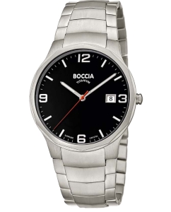 Купить Титановые наручные часы Boccia Titanium 3656-02  в E-mobi