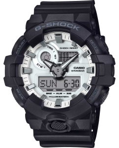 Купить Японские наручные часы Casio G-SHOCK GA-700WD-1A с хронографом  в E-mobi