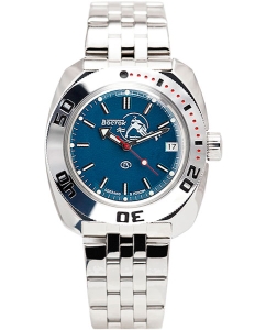 Купить Российские механические наручные часы Восток Амфибия 710059  в E-mobi