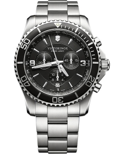 Купить Швейцарские наручные часы Victorinox 241695 с хронографом  в E-mobi