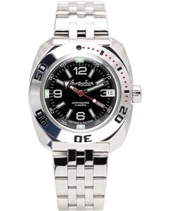 Купить Российские механические наручные часы Восток Амфибия 710640  в E-mobi