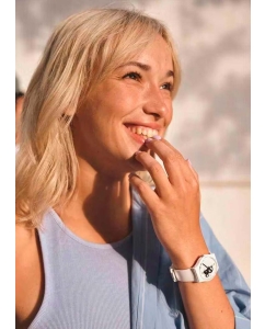 Купить Швейцарские керамические наручные часы Swatch SO31W101  в E-mobi