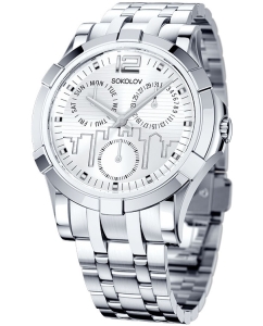 Купить Российские наручные часы SOKOLOV 304.71.00.000.01.01.2  в E-mobi