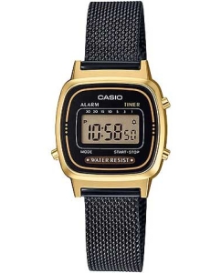 Купить Японские наручные часы Casio Vintage LA-670WEMB-1E-ucenka с хронографом  в E-mobi