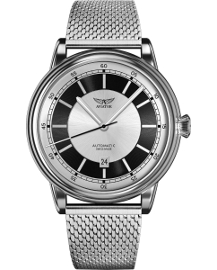 Купить Швейцарские механические наручные часы Aviator V.3.32.0.247.5  в E-mobi