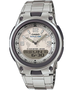 Купить Японские наручные часы Casio Illuminator AW-80D-7A2 с хронографом  в E-mobi