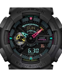 Купить Японские наручные часы Casio G-SHOCK GA-110MF-1A с хронографом  в E-mobi