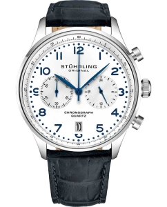 Купить Наручные часы Stuhrling 4012.1-ucenka с хронографом  в E-mobi