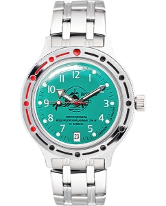 Купить Российские механические наручные часы Восток Амфибия 420386  в E-mobi