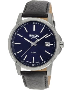 Купить Титановые наручные часы Boccia Titanium 3633-01  в E-mobi