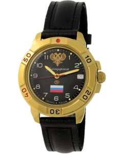 Купить Российские механические наручные часы Восток Командирские 439646  в E-mobi