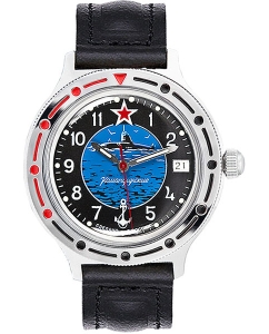 Купить Российские механические наручные часы Восток Командирские 921163  в E-mobi