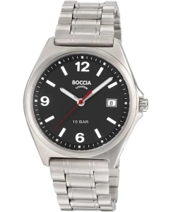 Купить Титановые наручные часы Boccia Titanium 3663-01  в E-mobi