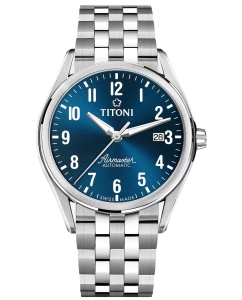 Купить Швейцарские механические наручные часы Titoni 83906-S-701  в E-mobi