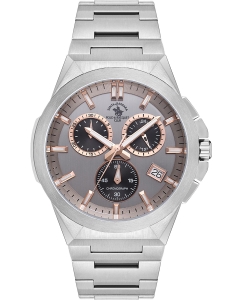 Купить Наручные часы Santa Barbara Polo &amp; Racquet Club SB.1.10633-4 с хронографом  в E-mobi