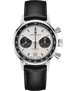 Купить Швейцарские механические наручные часы Hamilton H38416711 с хронографом  в E-mobi