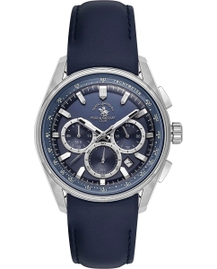 Купить Наручные часы Santa Barbara Polo &amp; Racquet Club SB.1.10635-3 с хронографом  в E-mobi