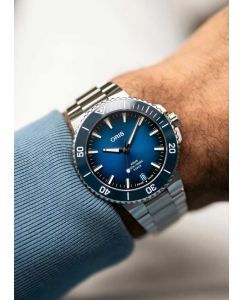 Купить Швейцарские механические наручные часы Oris 01-400-7790-4135-07-8-23-02PEB  в E-mobi