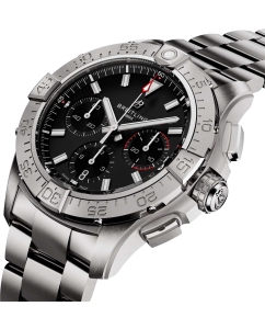 Купить Швейцарские механические наручные часы Breitling AB0146101B1A1 с хронографом  в E-mobi