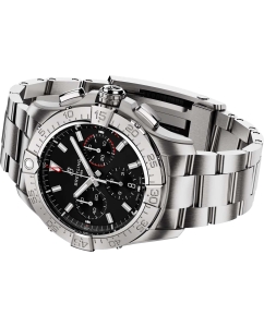 Купить Швейцарские механические наручные часы Breitling AB0146101B1A1 с хронографом  в E-mobi