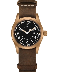 Купить Швейцарские механические титановые наручные часы Hamilton H69459530  в E-mobi