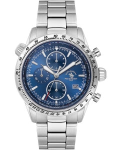 Купить Наручные часы Santa Barbara Polo &amp; Racquet Club SB.5.10003-2 с хронографом  в E-mobi