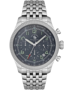 Купить Наручные часы Santa Barbara Polo &amp; Racquet Club SB.8.10007-3 с хронографом  в E-mobi