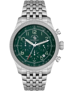 Купить Наручные часы Santa Barbara Polo &amp; Racquet Club SB.8.10007-5 с хронографом  в E-mobi