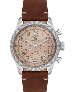 Купить Наручные часы Santa Barbara Polo &amp; Racquet Club SB.8.10008-1 с хронографом  в E-mobi