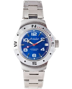 Купить Российские механические наручные часы Восток Амфибия 60432  в E-mobi