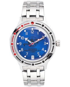 Купить Российские механические наручные часы Восток Амфибия 420379  в E-mobi