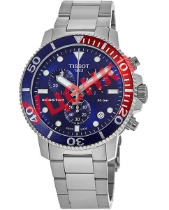 Купить Швейцарские наручные часы Tissot T120.417.11.041.03-ucenka с хронографом  в E-mobi