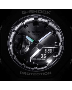 Купить Японские наручные часы Casio G-SHOCK GA-2100SB-1A с хронографом  в E-mobi