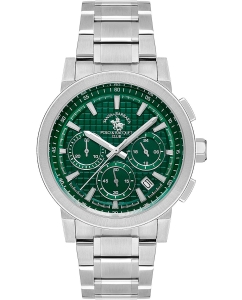 Купить Наручные часы Santa Barbara Polo &amp; Racquet Club SB.1.10565-3 с хронографом  в E-mobi