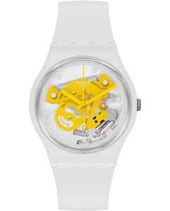 Купить Швейцарские керамические наручные часы Swatch SO31W105  в E-mobi