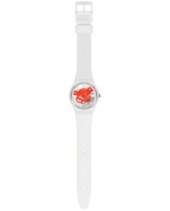 Купить Швейцарские керамические наручные часы Swatch SO31W104  в E-mobi