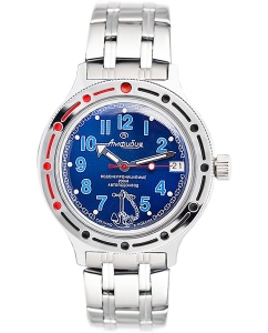 Купить Российские механические наручные часы Восток Амфибия 420382  в E-mobi