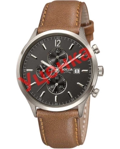 Купить Наручные часы Boccia Titanium 3753-04-ucenka с хронографом  в E-mobi