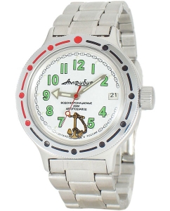 Купить Российские механические наручные часы Восток Амфибия 420381  в E-mobi