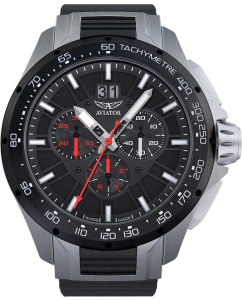 Купить Швейцарские наручные часы Aviator M.2.19.5.134.6 с хронографом  в E-mobi